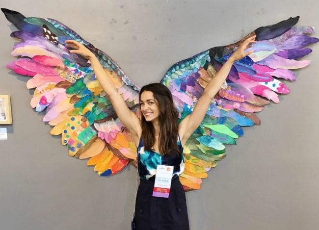 Collaborative Art Feathers C R A F T