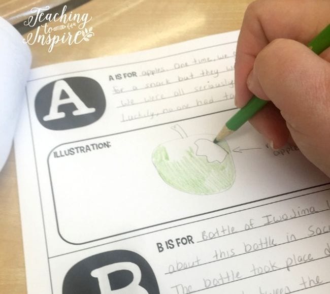 end-of-year-a-to-z An End of Year A to Z writing activity for students