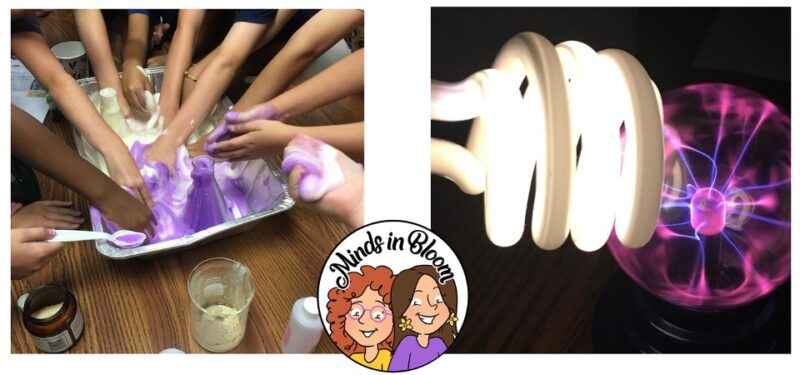 legacy-project Two images of fun science experements as an example of fun last day of school activities