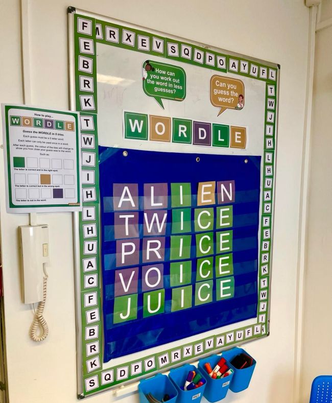 Interactive Bulletin Boards Wordle Worlde interactive bulletin board
