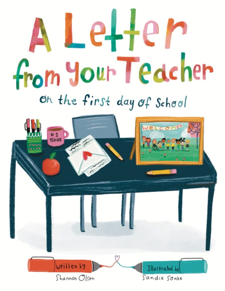 a-letter-from-your-teacher-on-the-first-day-of-school Cover of children's book A Letter From Your Teacher on the First Day of School
