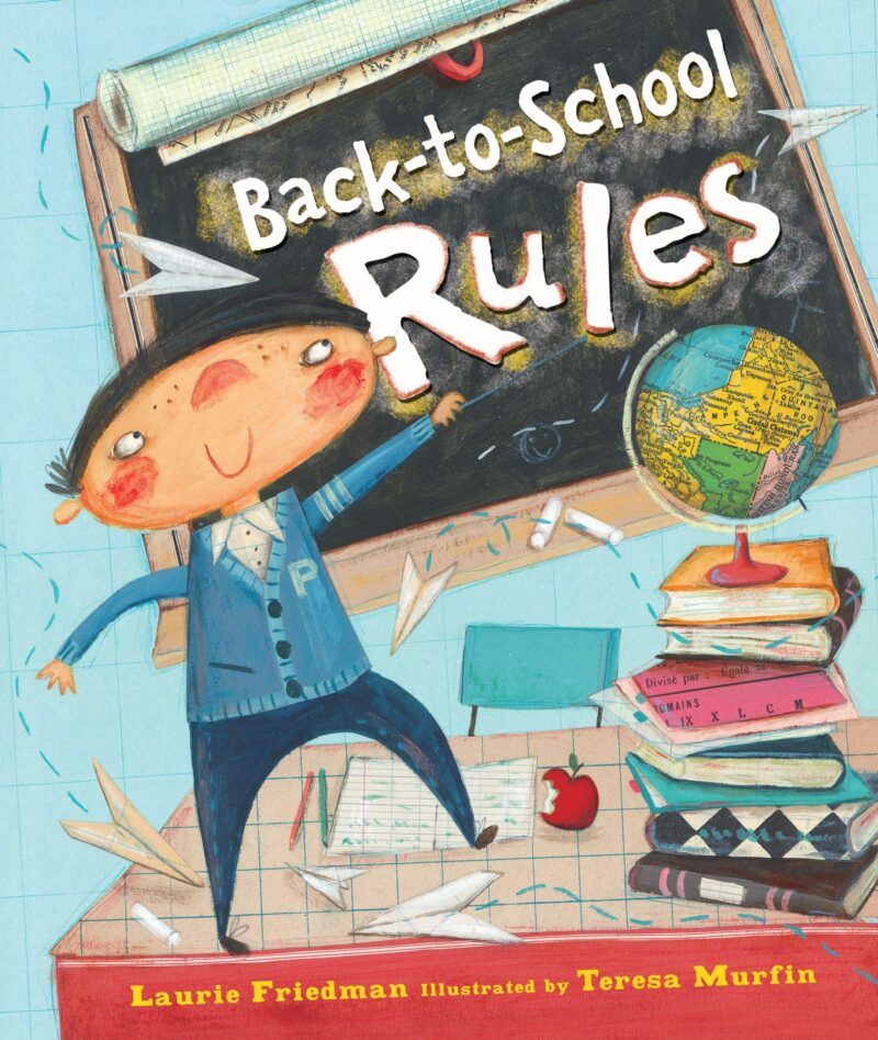 back-to-school-rules Children's book Back to School Rules as an example of first day of school books