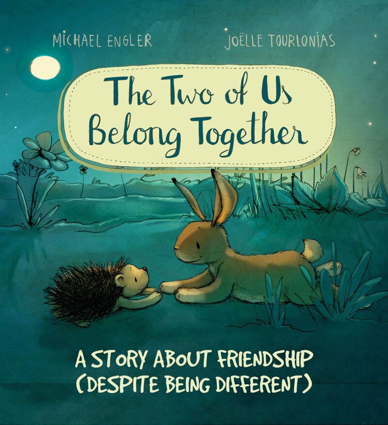 the-two-of-us-belong-together Book cover of children's first day of school book The Two of Us Belong Together