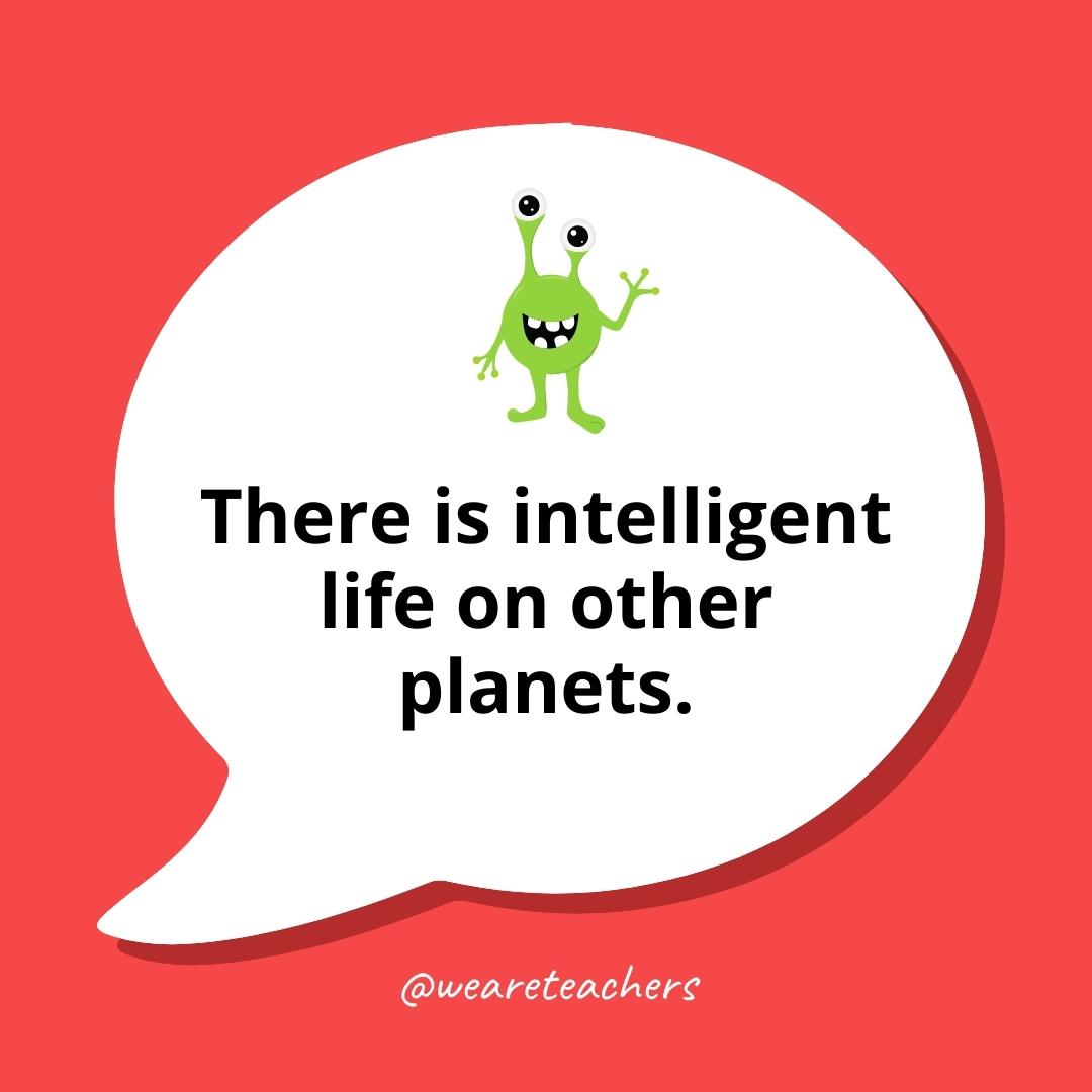 Debate Topics 9_v2 There is intelligent life on other planets.