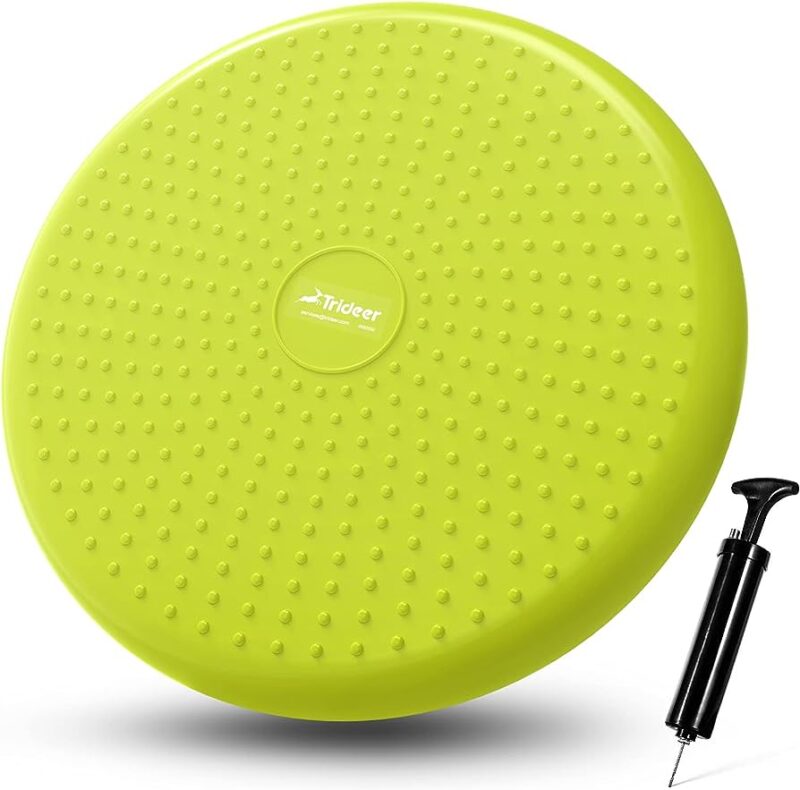 example of a wobble cushion to use for flexible seating