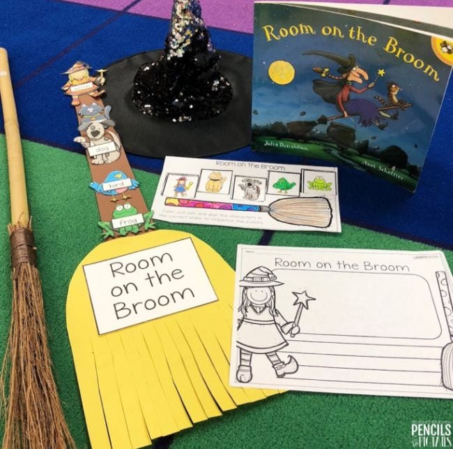 halloween-letter-sequencing A fun letter sequencing activity using the book Room on the Broom