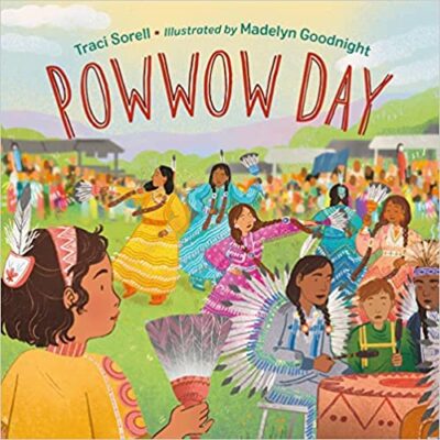 Powwow Day Book cover for Powwow Day as an example of mentor texts for narrative writing