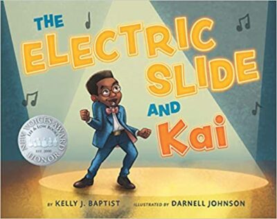 The Electric Slide and Kai Book cover for The Electric Slide and Kai as an example of mentor texts for narrative writing
