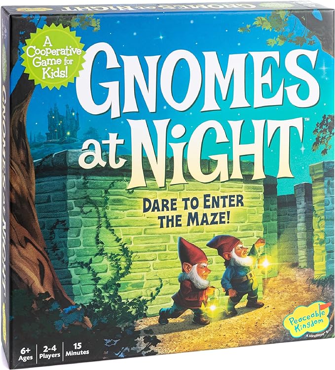 42 Best Board Games for Kids, According to Teachers Gnomes at Night box as one of the best board games for kids