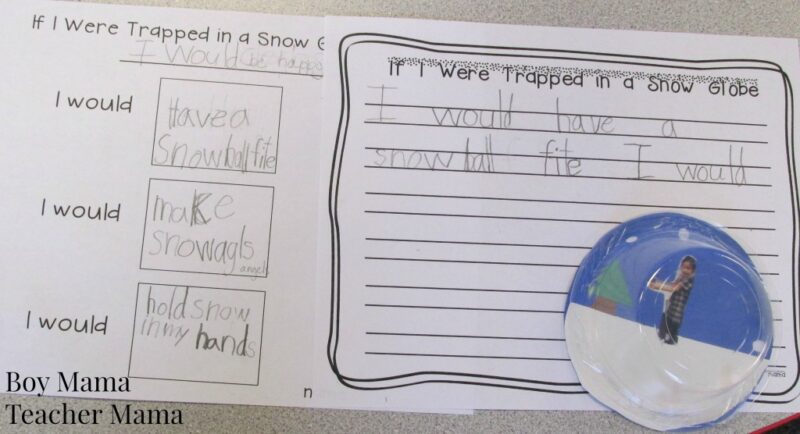 snowglobe-writing A writing project based on the prompt