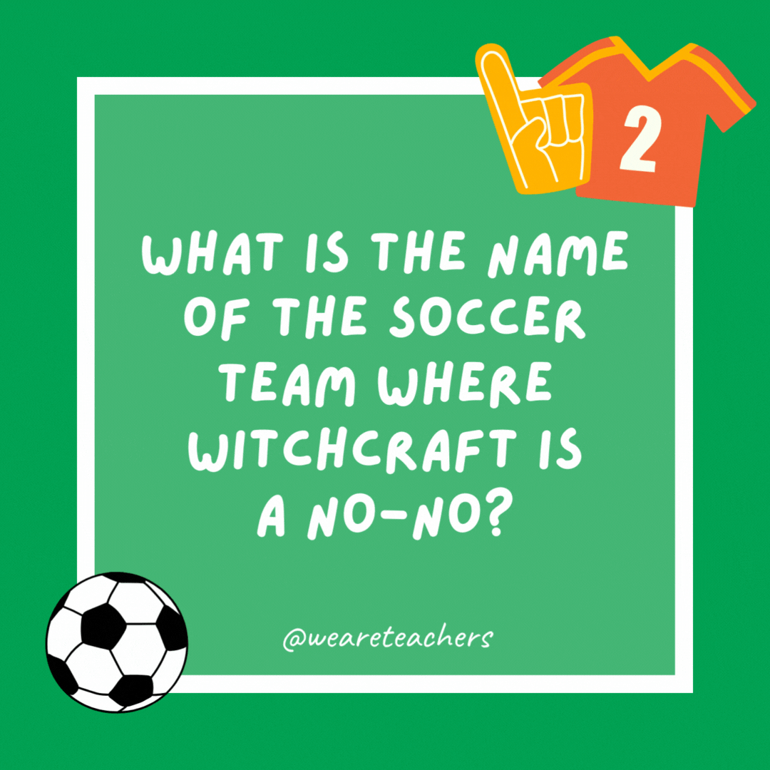 What is the name of the soccer team made up of confused and misguided players? Liverfool. What is the name of the soccer team made up of confused and misguided players?
Liverfool.