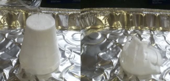 3rd Grade Science The Owl Teacher Styrofoam cups in a tin of liquid, one half dissolved
