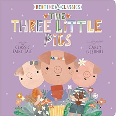 Three Little Pigs Book cover for Penguin Bedtime Classics The Three Little Pigs as an example of preschool books
