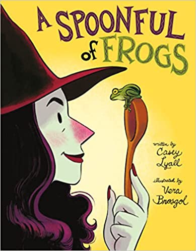 A Spoonful of Frogs Book cover for A Spoonful of Frogs as an example of preschool books