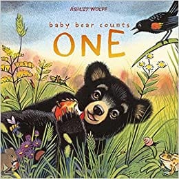 baby bear counts one Book cover for Baby Bear Counts One as an example of preschool books