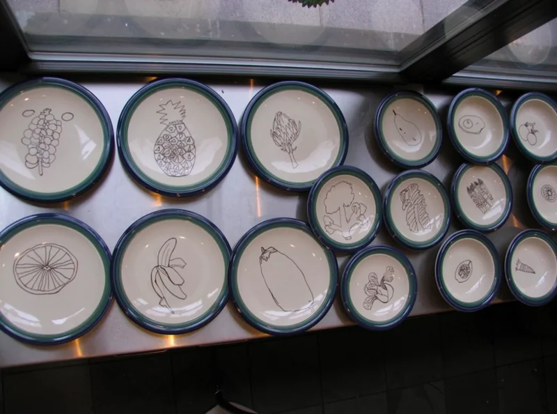 customized-dishes Second hand dishes custom decorated by students
