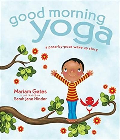 good morning yoga Book cover for Good Morning Yoga as an example of preschool books