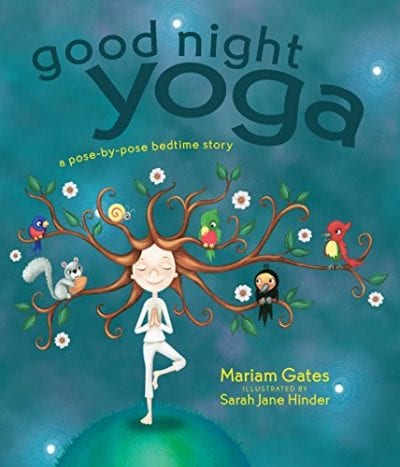 good night yoga Book cover for Good Night Yoga as an example of preschool books