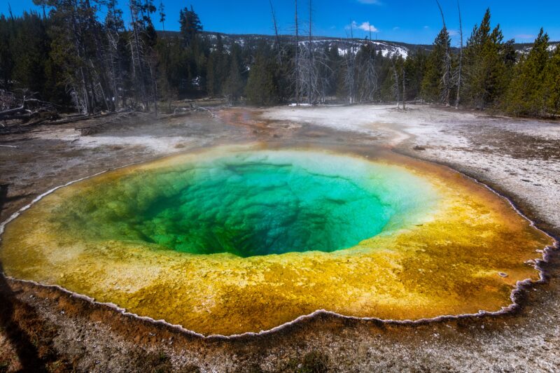 yellowstone yellow stone geyers for a virtual field trip
