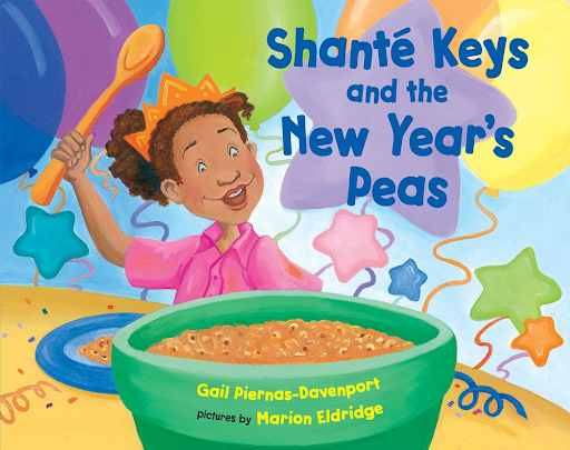 shante-keys-new-years-peas Shante Keys and the New Year's Peas-books about New Year's Eve