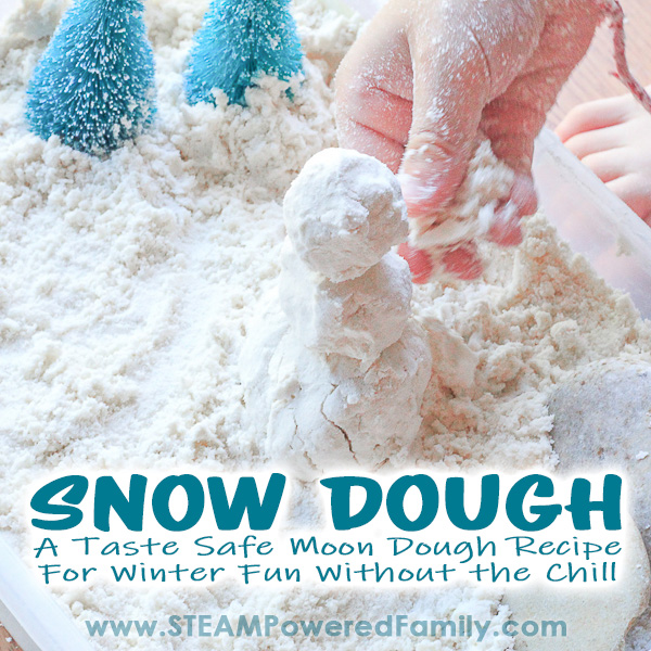 snow-dough snow dough snow activity for indoors