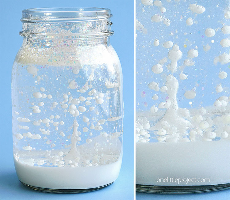 snowstorm-in-a-jar snowstorm in a jar activity