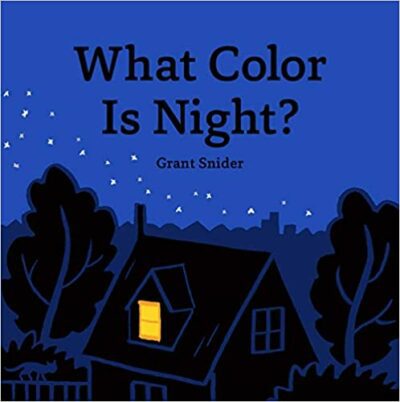 What Color is Night? Book cover for What Color is Night? as an example of preschool books