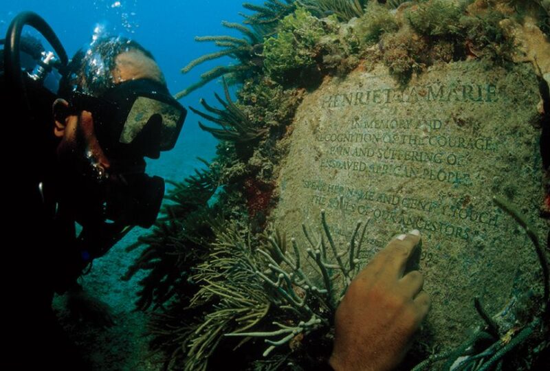 henrietta-marie henrietta marie underwater memorial for black history month activity