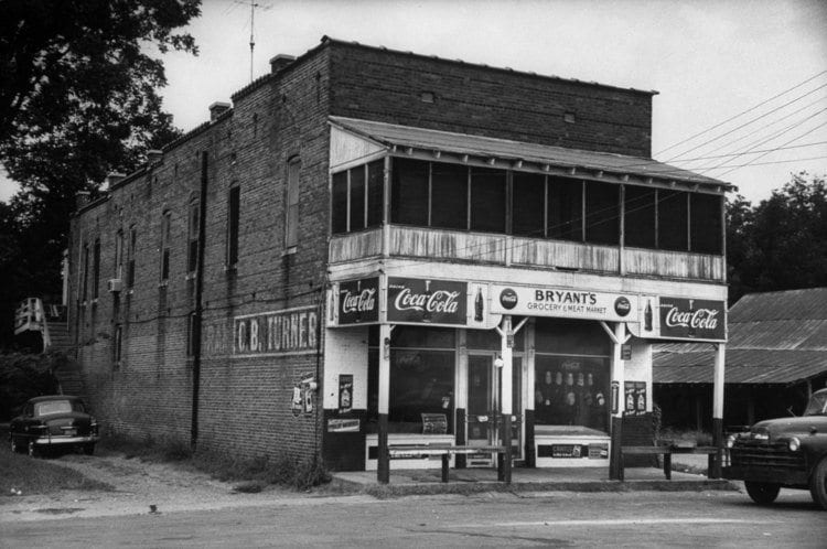 Black and white photo from the Emmett Till Project