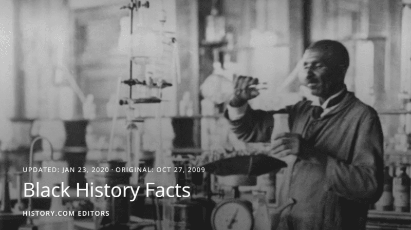 black history month history Black History month timeline
