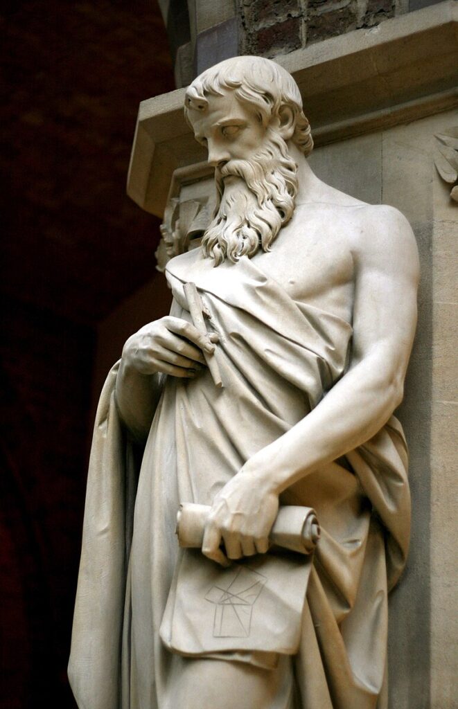 euclid-statue statue of mathematician euclid