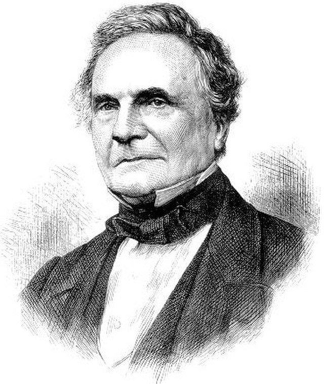 CharlesBabbage portrait of mathematician charles babbage