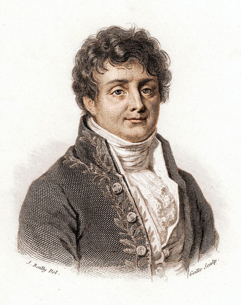 joseph-fourier engraved portrait of joseph fourier