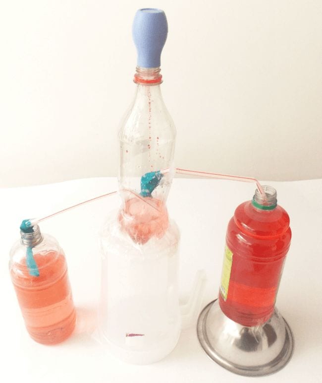 6th Grade Science Heart Pump Tinas Dynamic Homeschool Plus Simple heart pump model made from plastic bottles, drinking straws, and modeling clay