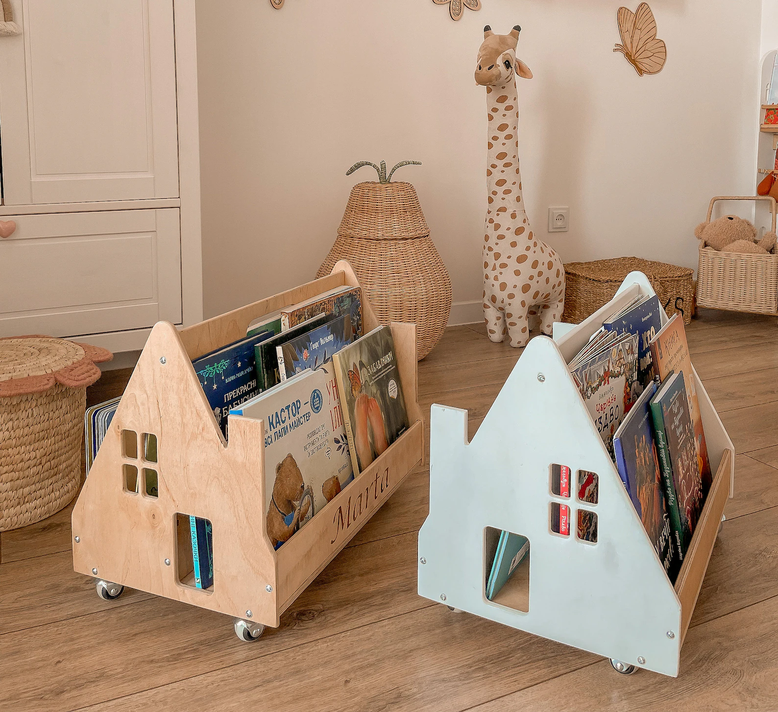 Personalized Montessori Bookshelf Personalized Montessori Bookshelf