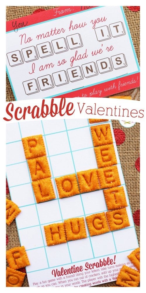 scrabble-valentine A valentine for students made from scrabble tiles