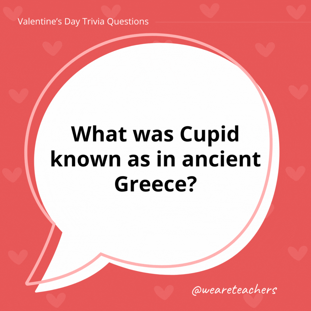 What was Cupid known as in ancient Greece? In ancient Greece, Cupid was known as Eros, the young son of Aphrodite, the goddess of love and beauty. What was Cupid known as in ancient Greece?
In ancient Greece, Cupid was known as Eros, the young son of Aphrodite, the goddess of love and beauty.