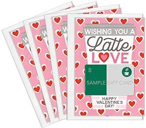 coffee-gift-card-holder a latte love gift card holder for valentine's day gift idea