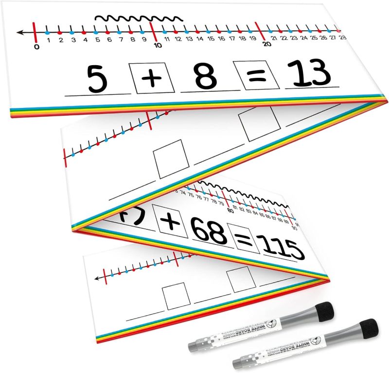 Dry Erase Number Line Dry erase number line that folds up for storage