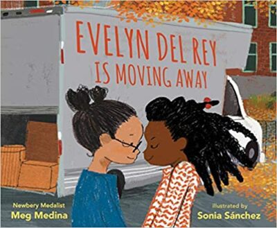 Evelyn Del Rey is Moving Away Book cover for Evelyn Del Rey is Moving Away as an example of childrens books about friendship