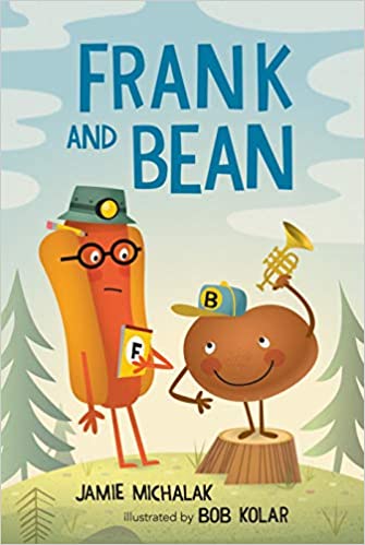 Frank and Bean Book cover for Frank and Bean as an example of childrens books about friendship