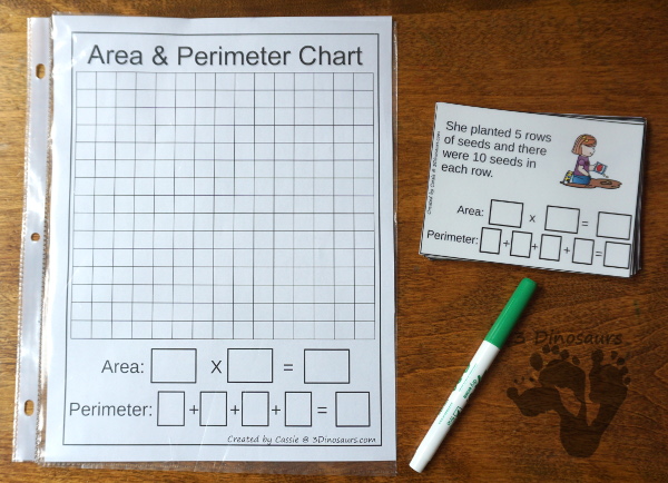 garden-area-and-perimeter garden plot activity to practice area and perimeter