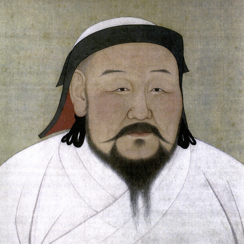 kublai-khan painting of kublai khan