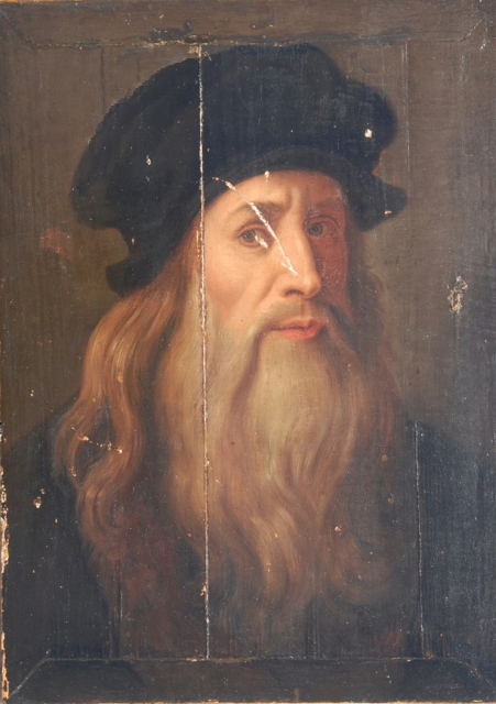 leonardo-da-vinci portrait of leonardo da viinci famous scientist