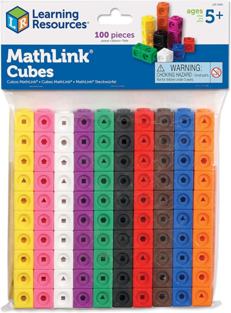 MathLink Cubes MathLink Cubes package of 100