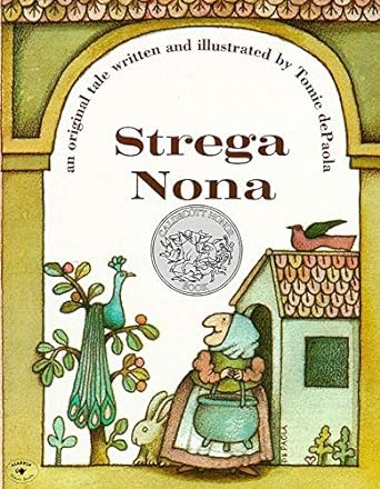 Strega Nona Book cover for Strega Nona as an example of banned children's books