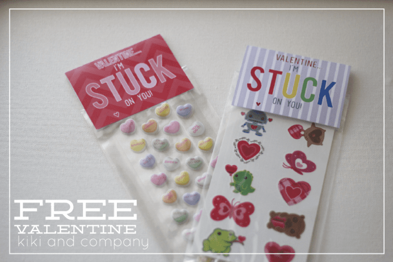 valentine-stickers Two packets of vaelntines stickers