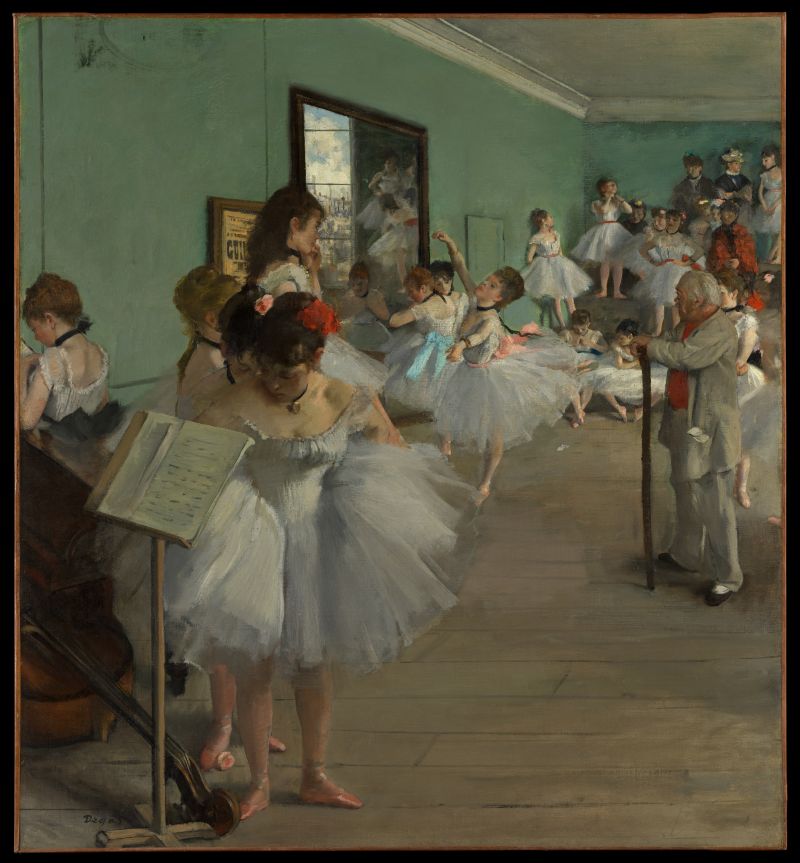 The Dance Class by Edgar Degas The Dance Class by Edgar Degas