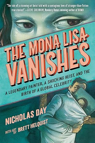 The Mona Lisa Vanishes Book cover for The Mona Lisa Vanishes as an example of history books for kids