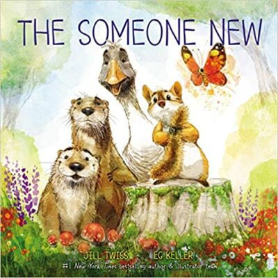 The Someone New Book cover for The Someone New as an example of childrens books about friendship